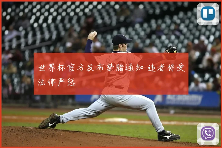世界杯官方发布禁赌通知 违者将受法律严惩