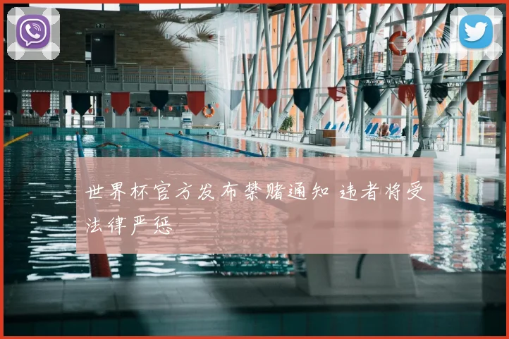 世界杯官方发布禁赌通知 违者将受法律严惩